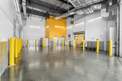 indoor unloading bay