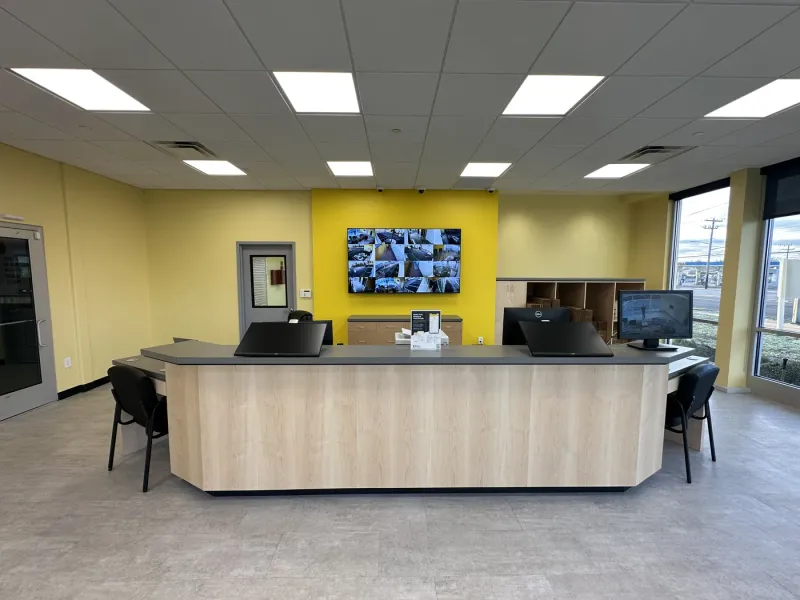 self storage facility office