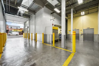 indoor unloading bay
